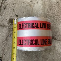 Electrical Burial Tape. 