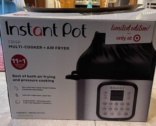 Instant Pot® Duo Crisp™ + Air Fryer 8QT Multi-Use Pressure Cooker