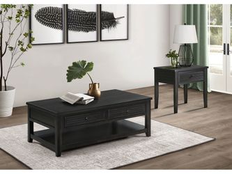 Concord Distressed Java Coffee Table