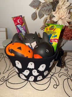 Halloween Squishy Boo Basket