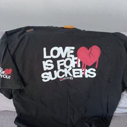 Vintage Akademiks Love Is For Suckers ❤️ Valentines Day Massacre  Shirt 3x