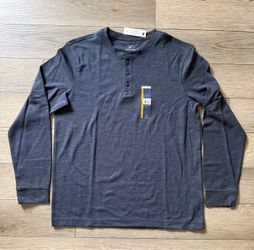 NEW-Men’s George Thermal Henley Size Large