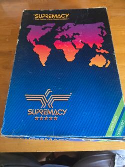 Supremacy 1988 Boaerd Game complete