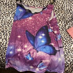 Médium Girls Butterfly Tank