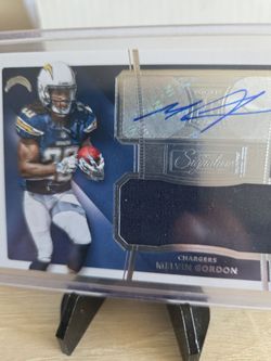Chargers  Melvin  Gordon  Rookie  Autograph  Card