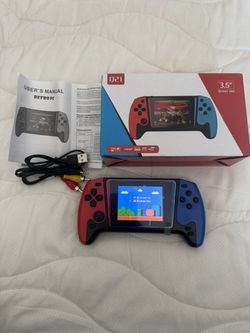 Q21 Retro Handheld Game Console – 3.5" Screen, 500 Built-in Games (New)
