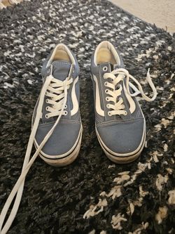 Blue Vans 