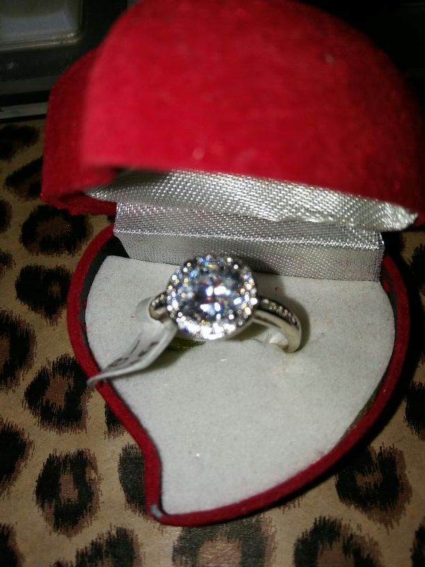 Size 8......925 sterling silver Ring...