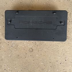 Porsche 996 OEM License Plate Holder With Bracket