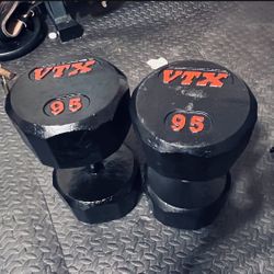 95LB DUBMBELLS