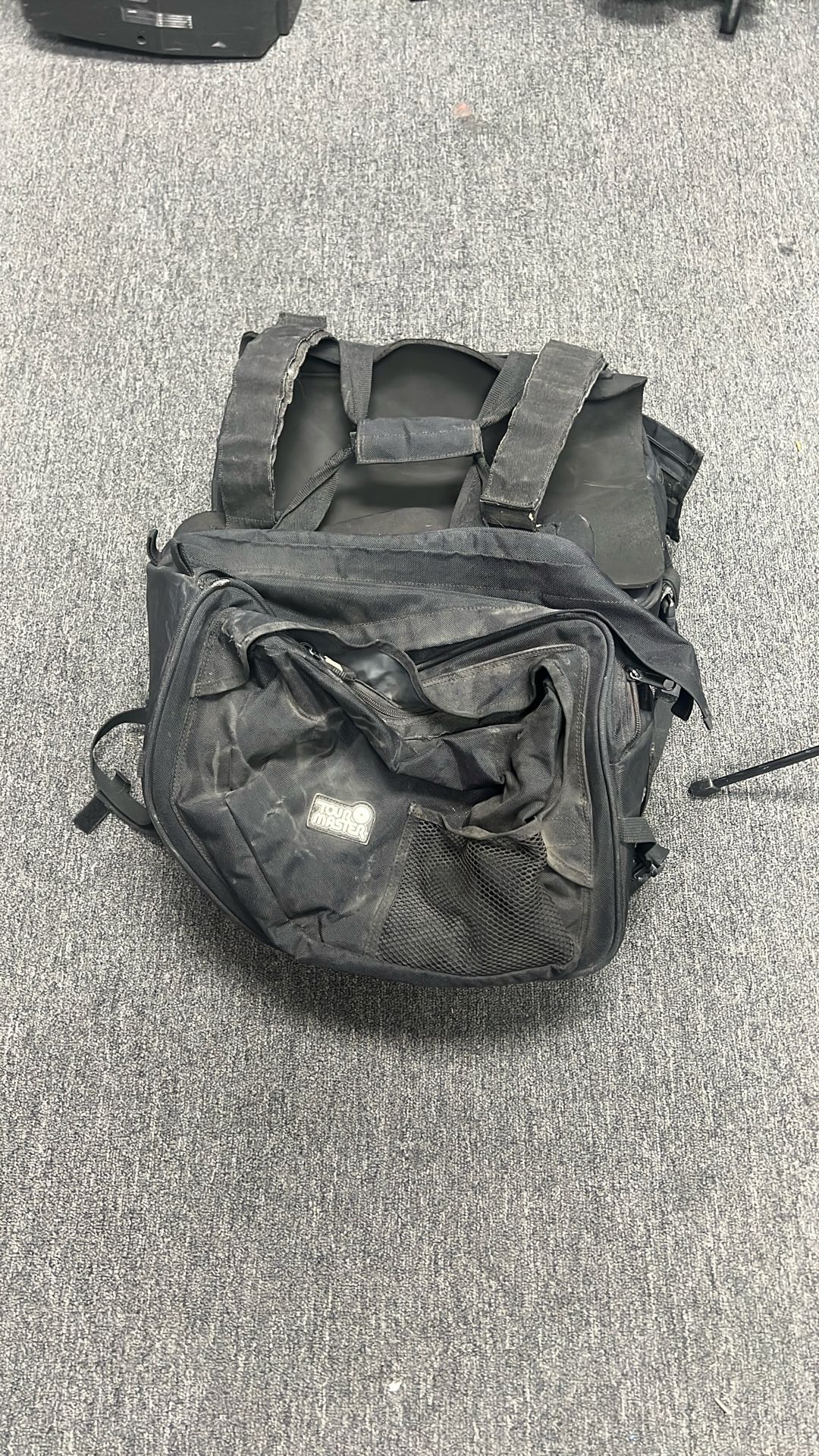 Tourmaster Canvas Dual Motorcycle Saddle Bags