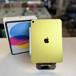iPad 10th Gen Yellow like New with FREE PEN 🎁