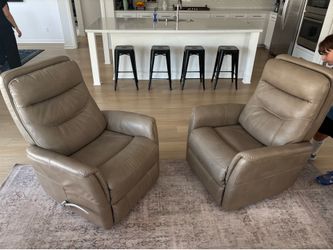 Recliners x 2