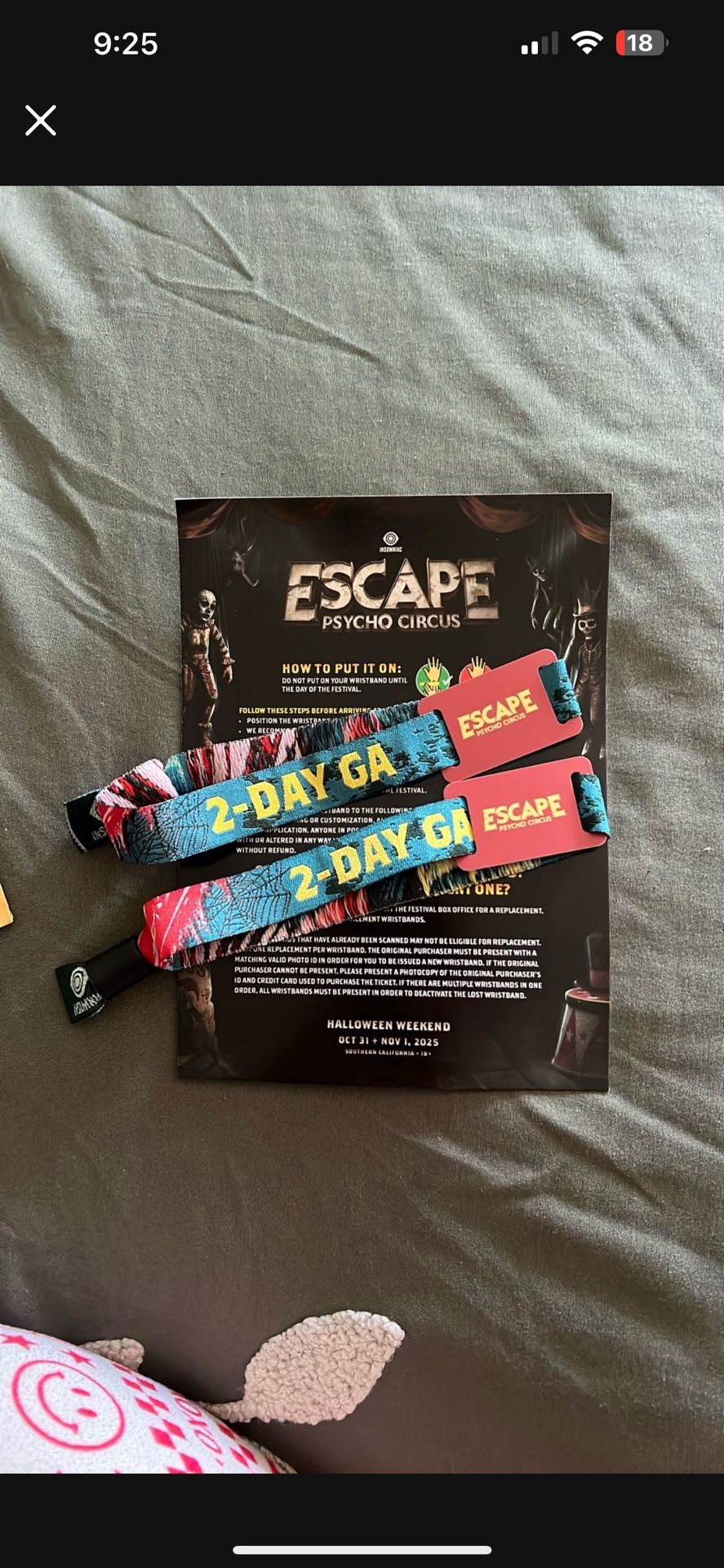 Escape Tickets