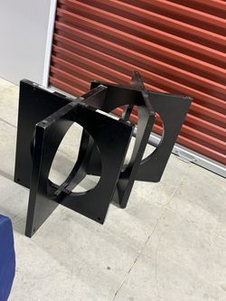 Wood side table stands