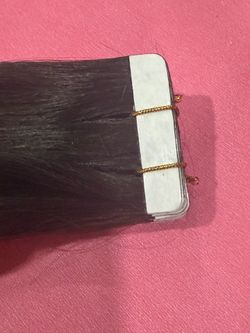 Human hair weft 20’ brown