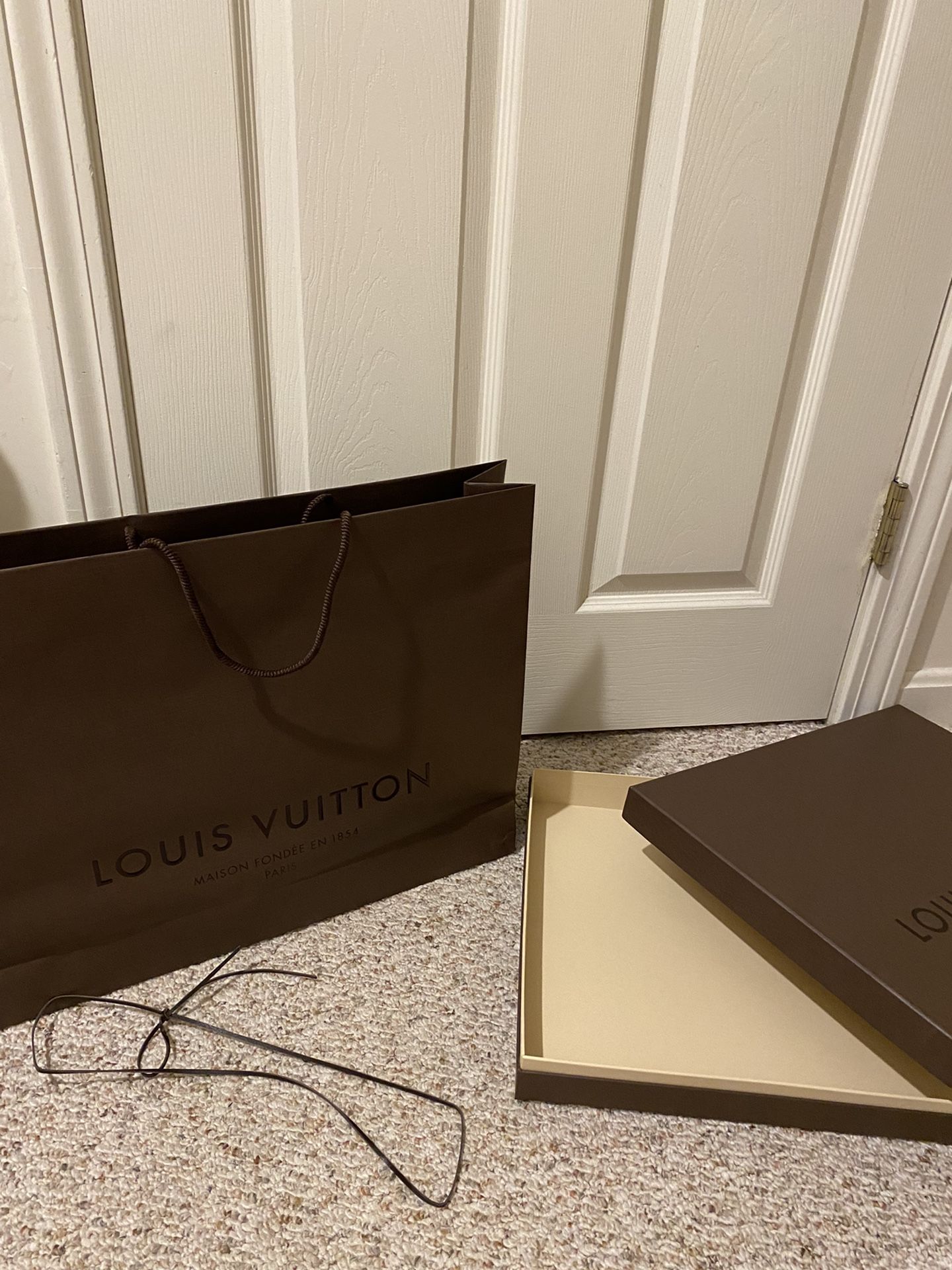 Louis Vuitton Box And Bag-empty