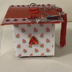 Red Strawberry Gift Box