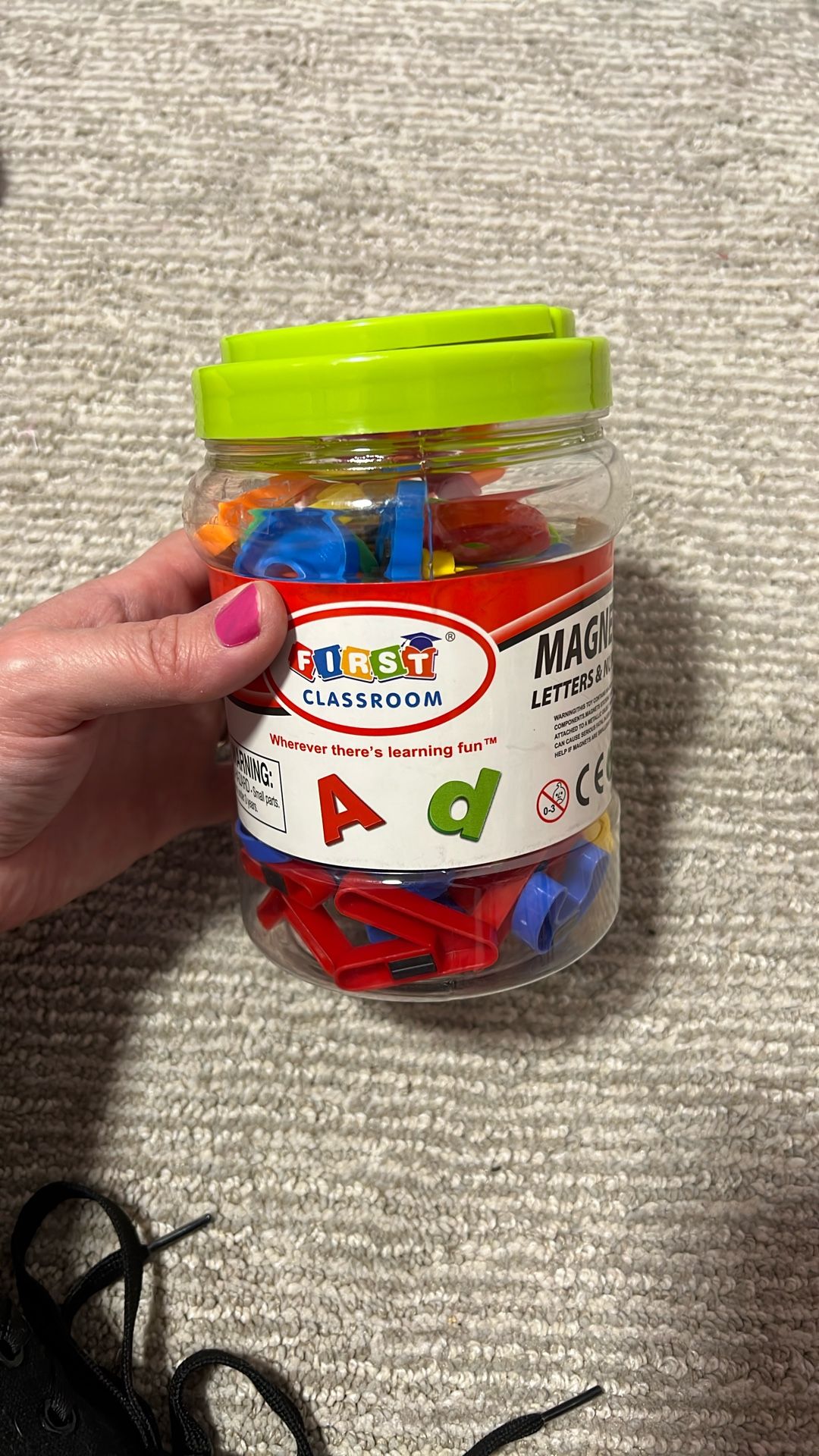 Magnetic Letters And Numbers