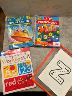Kids Learning Workbook Bundle – Preschool & Kindergarten
