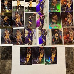 Kobe Bryant Card Lot 