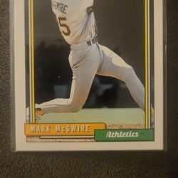 1992 Topps Mark Mcgwire Baseball Cards