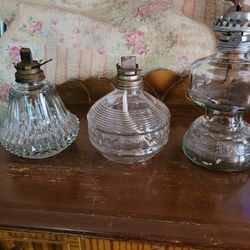 Antique Kerosene Lamp Bases Only