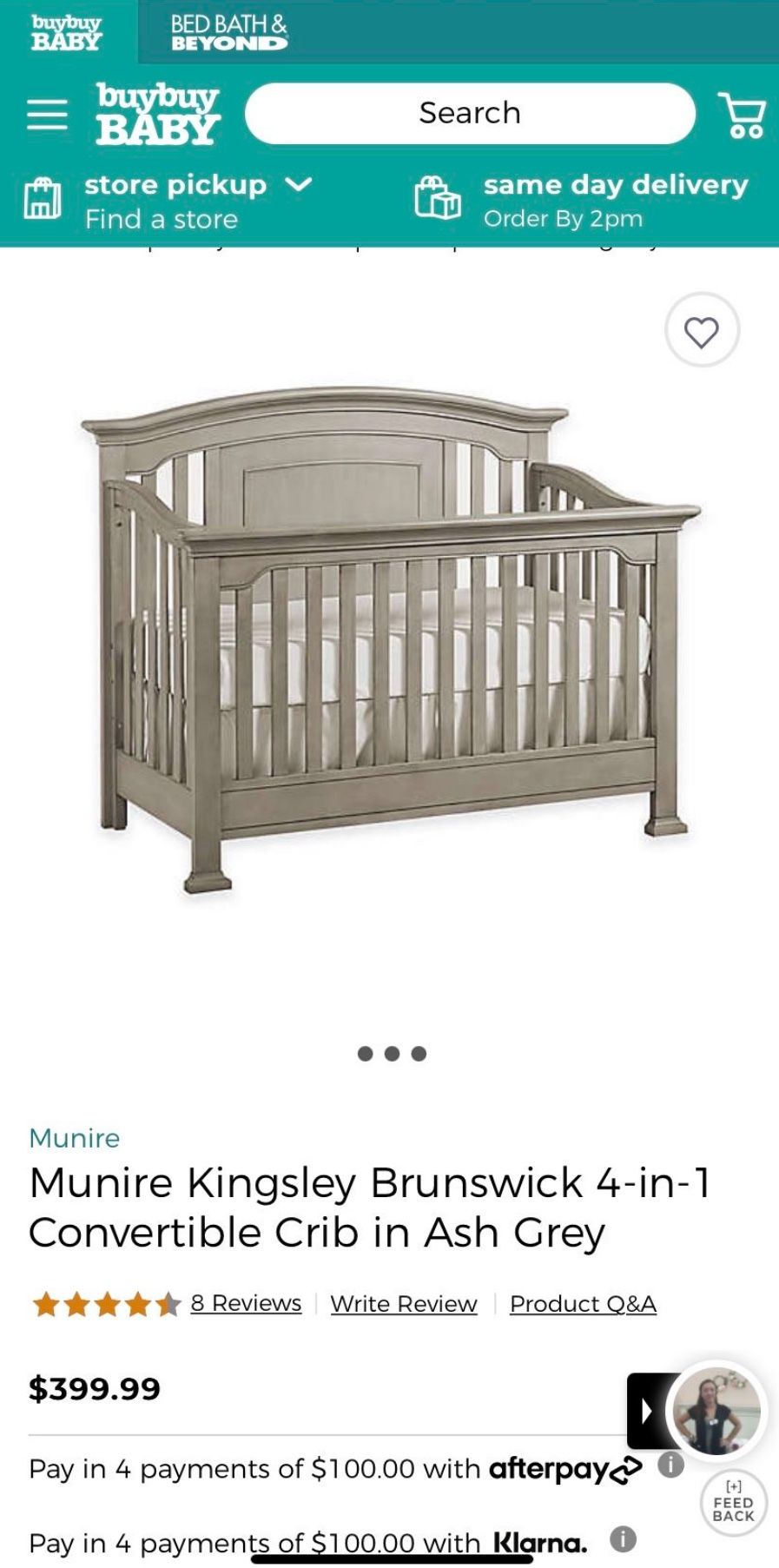 Kingsley Crib 4 In 1