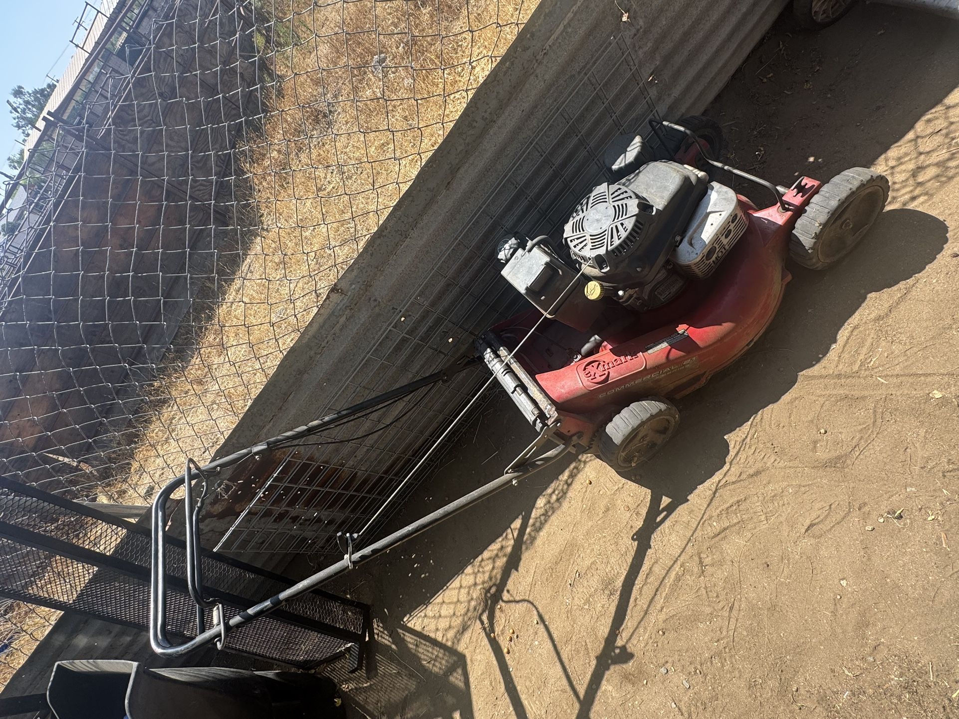 emark comercial mower no bag