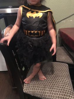 Size 2t bat girl