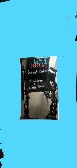 Chair good condition pick up in downtown LA Little Tokyo area