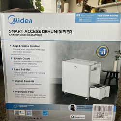 Midea 22 pt. Smart Access Dehumidifier for spaces up to 1,500 sq. ft.