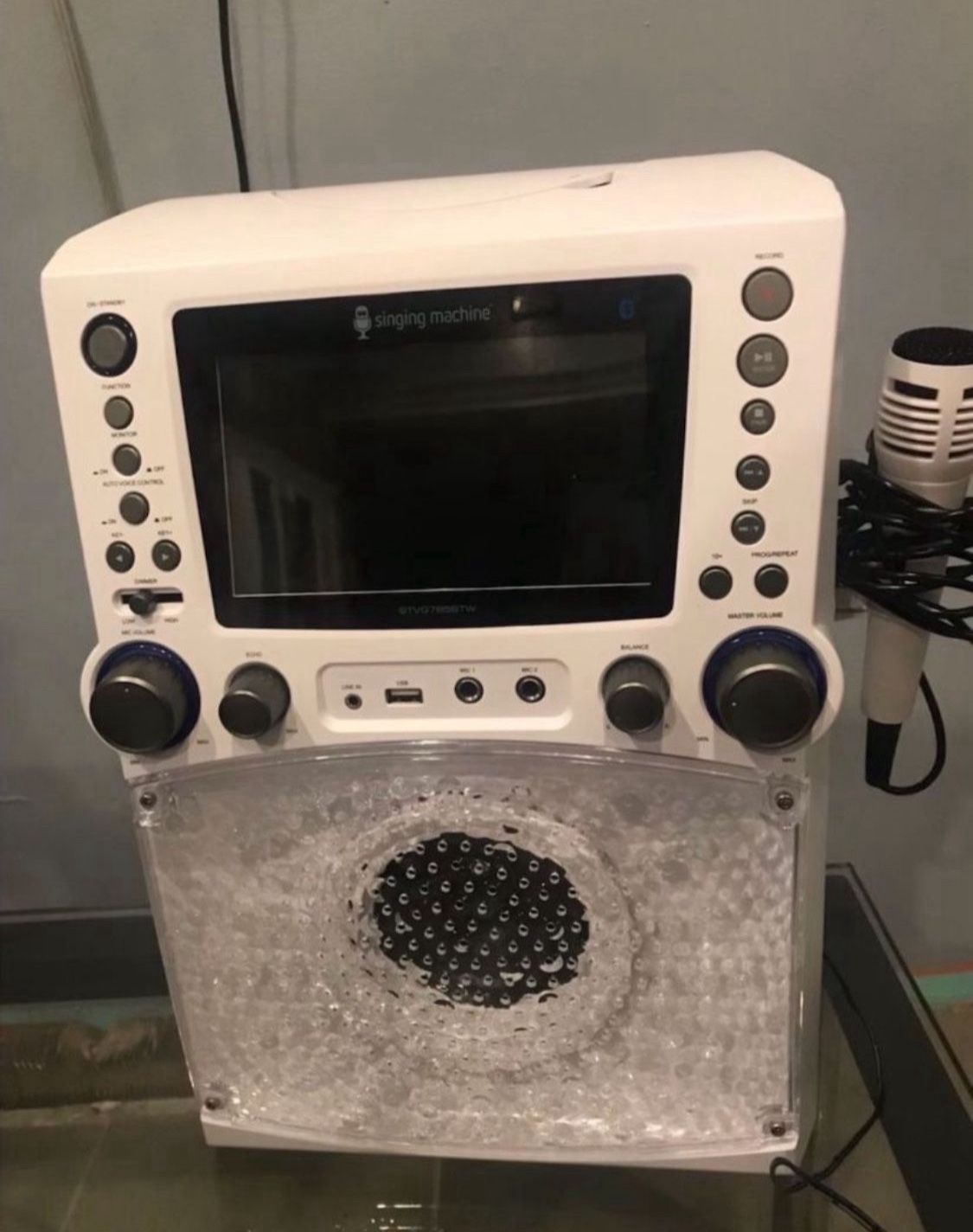 Bluetooth Light Up Karaoke Machine 