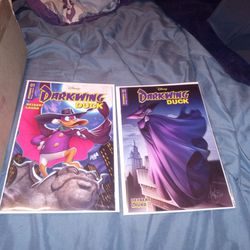 Dark wing Duck Issue 1/ Both Variant Covers 