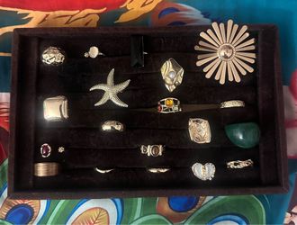 Rings..Ranging from 2 to 10$