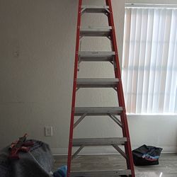 Werner 8-12FT Orange Ladder
