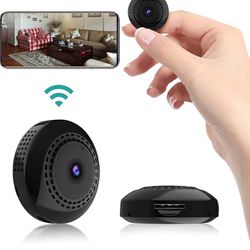 Mini Spy Camera WiFi Wireless Hidden Cameras for Home Security Surveillance with Video 1080P Small Portable Nanny Cam with Phone App, Motion Detection