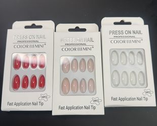 Press On Nail 3 Color