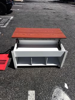 Coffee table with storage