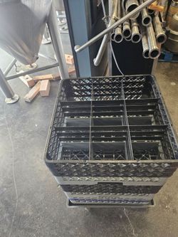Dishwasher racks for bar or brewery