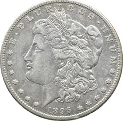 1895-S Morgan Silver Dollar

