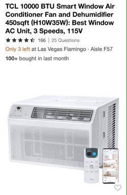 New 10,000 BTU Ac Unit With Wifi