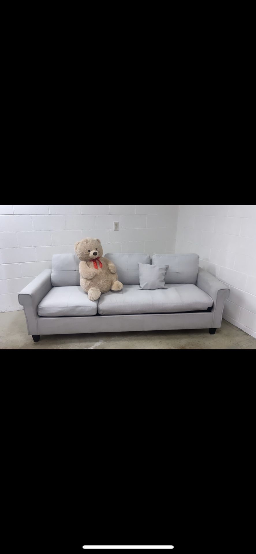 Light Grey Couch For Sale