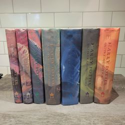 Harry Potter Complete Hardcover Book Set 1-7  J.K. Rowling - 1st/1st American Editions