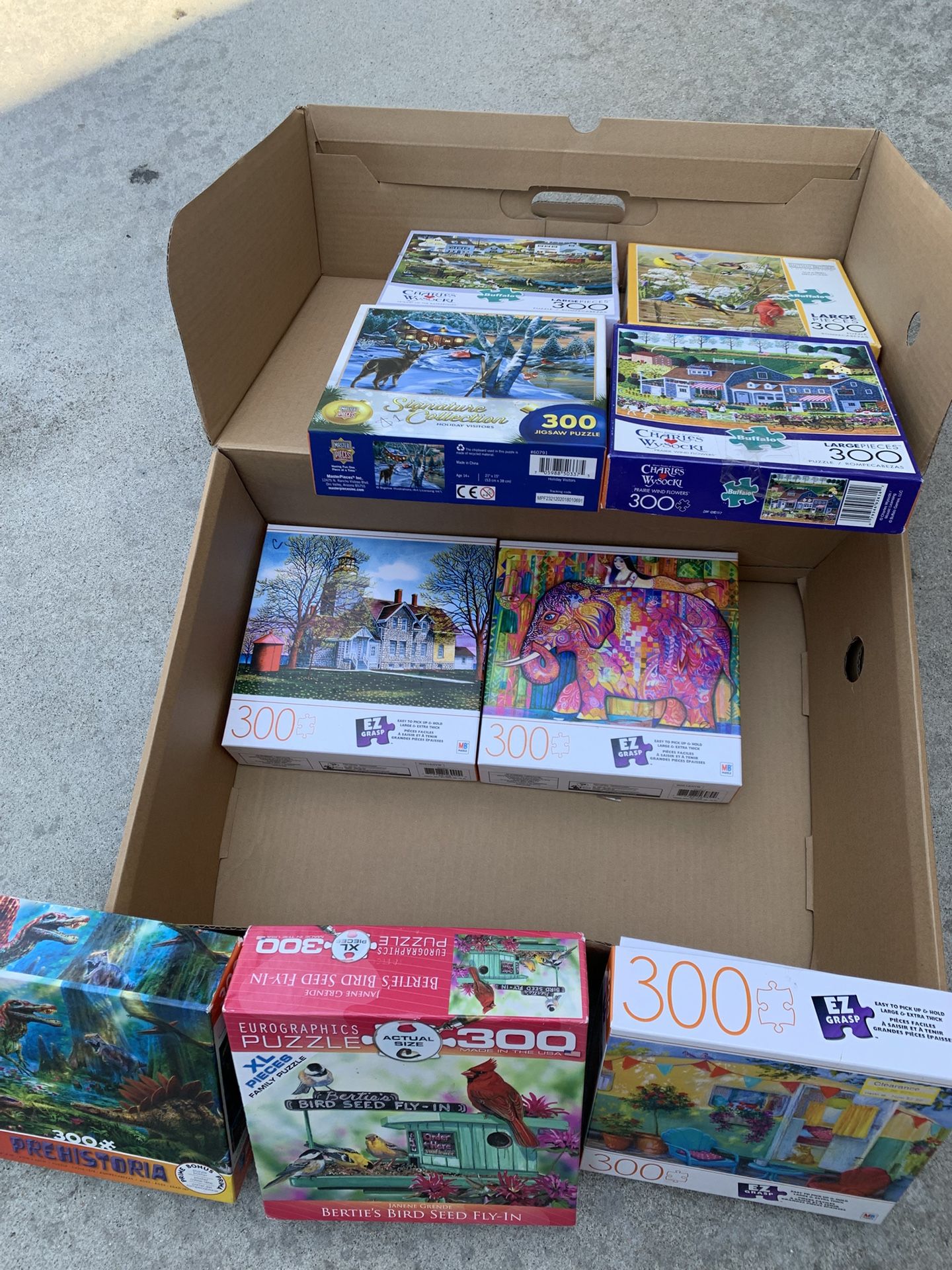 20 Boxes Of Puzzles