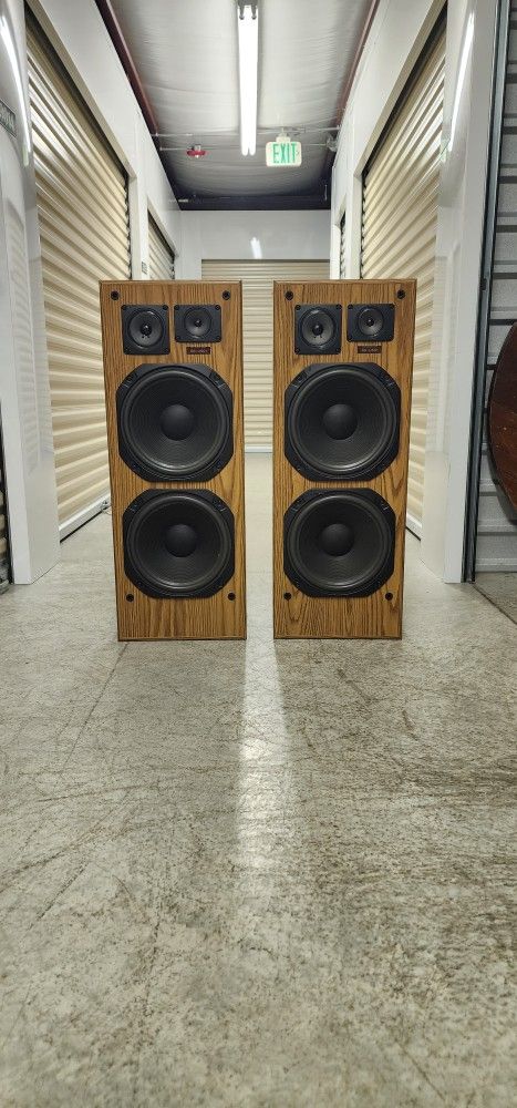 VINTAGE SONY SS U501 way ohm 270W speakers