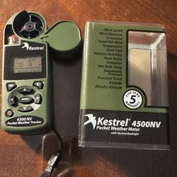Kestrel Weather Tracker