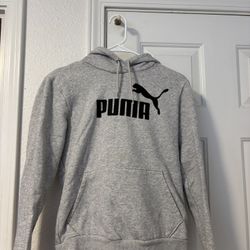Gray Puma Hoodie