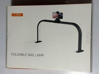 F-700C Foldable Nail Lamp — 40W LED Manicure Table Lamp — New