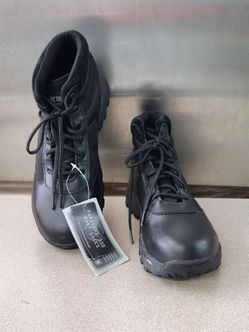 NWOB Paracord 350 Boot Laces Tactical Mens Shoes Steel Toe Sz 9.5 Leather Upper
